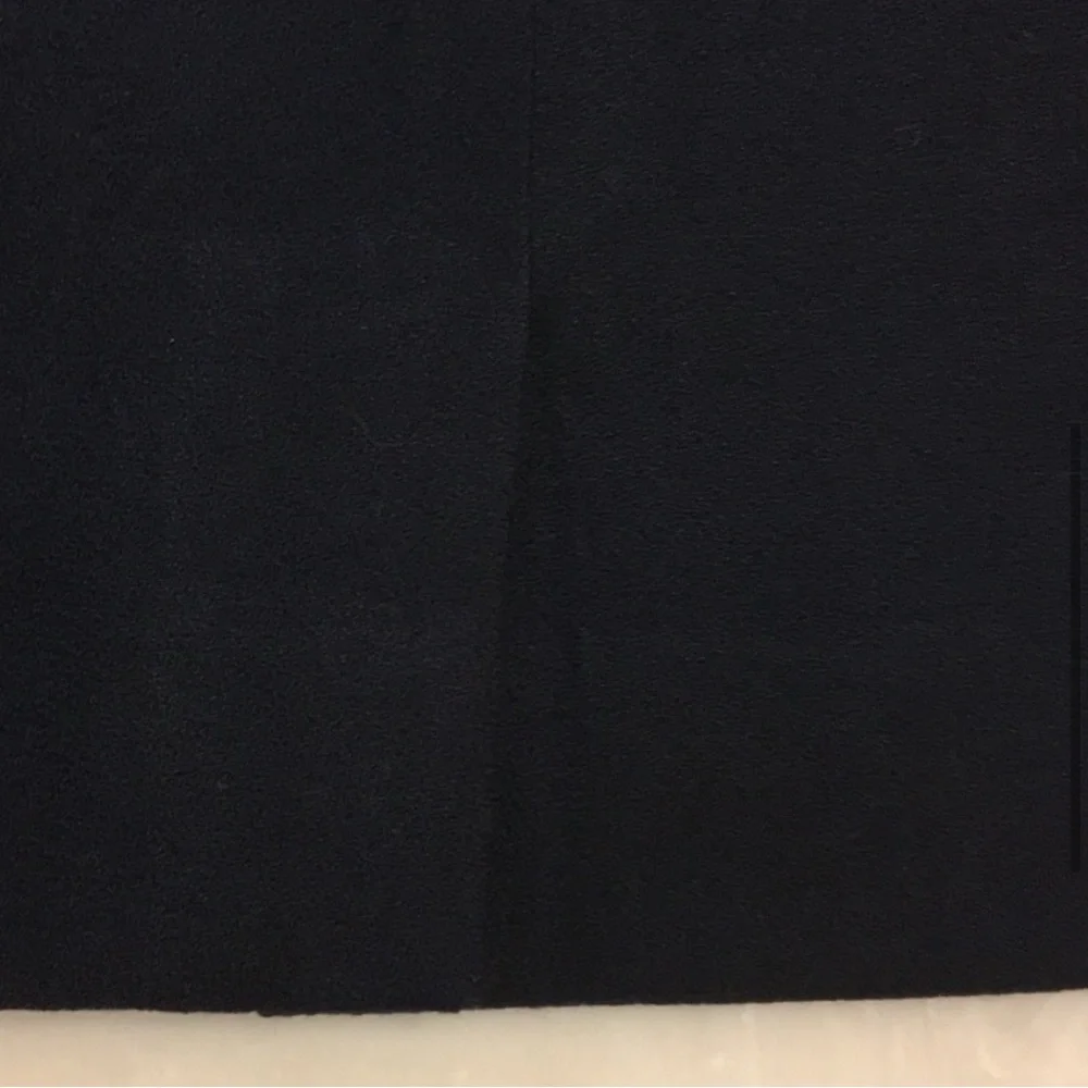 90s Black suit Wool detailed collar pockets button TAILORED